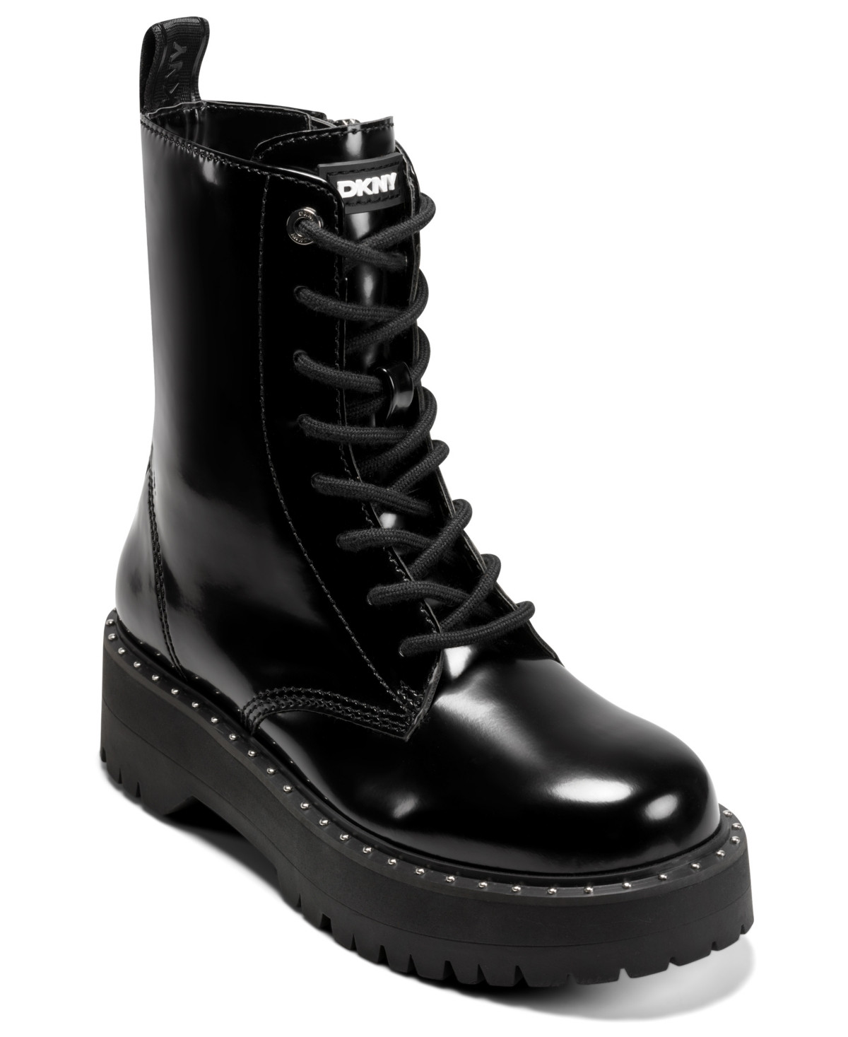 Dkny Batu Studs Booties - Black | Macy's