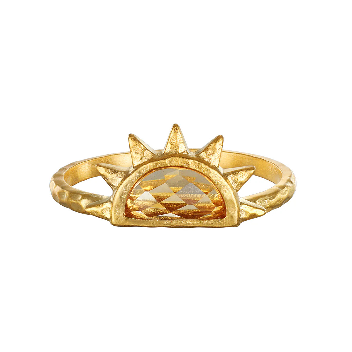 Reclaim Joy Citrine Sunrise Ring | Satya Jewelry