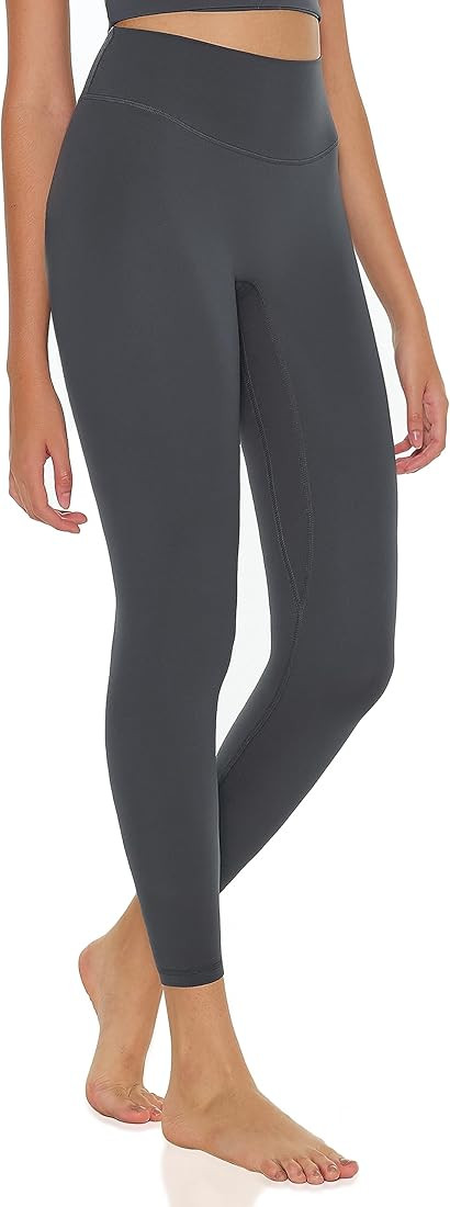 ENERBLOOM Women's Workout Leggings Cream Feeling Yoga Pants High Waisted Stretch Tummy Control Ti... | Amazon (US)