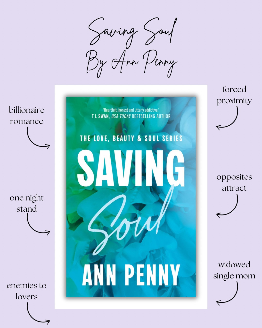 Check out Saving Soul by Ann Penny

Book, books, booktok, romance book

#book #romancebook 

#LTKcanada #LTKwinter #LTKgiftguide