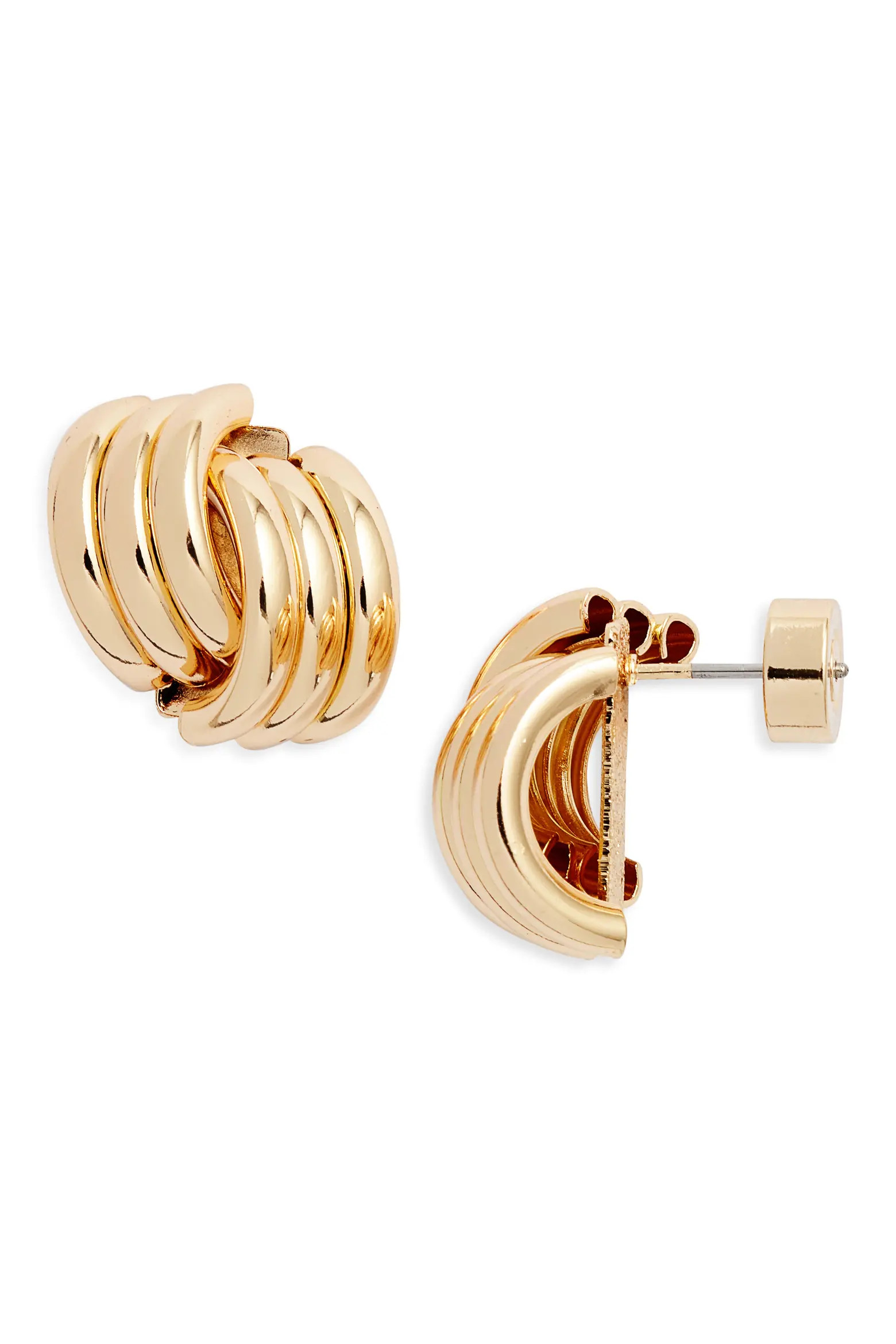 Double Rib Twist Stud Earrings (Women) | Nordstrom | Nordstrom
