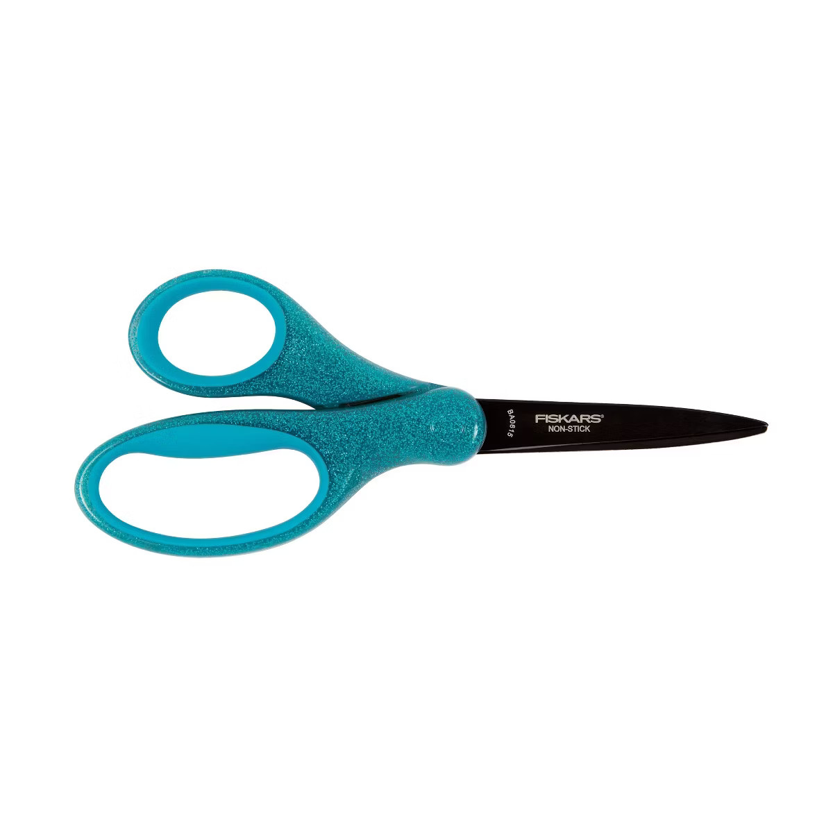 Fiskars 7'' NonStick Softgrip Scissors Teal Sparkle: Stainless Steel, School & Kids, 7 Inch, Life... | Target