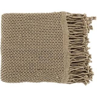 Artistic Weavers Faxan Tan Throw Blanket | The Home Depot