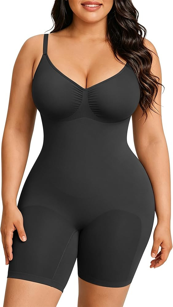 FeelinGirl Shapewear Tummy Control for Women Seamless Body Shaper Bodysuit | Amazon (US)