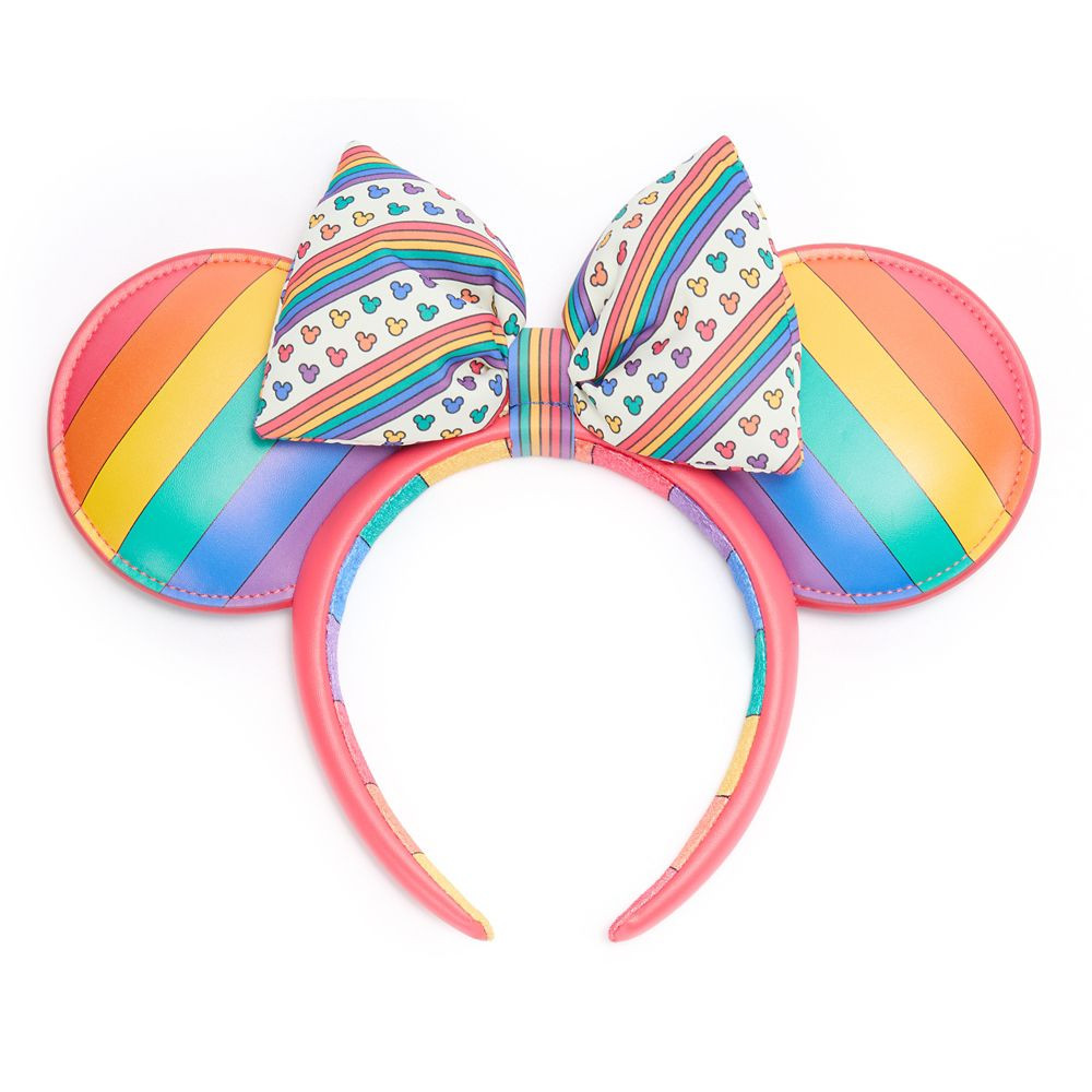 Mickey and Minnie Mouse Ear Headband for Adults \u2013 Disney Pride Collection | Disney Store | Disney Store