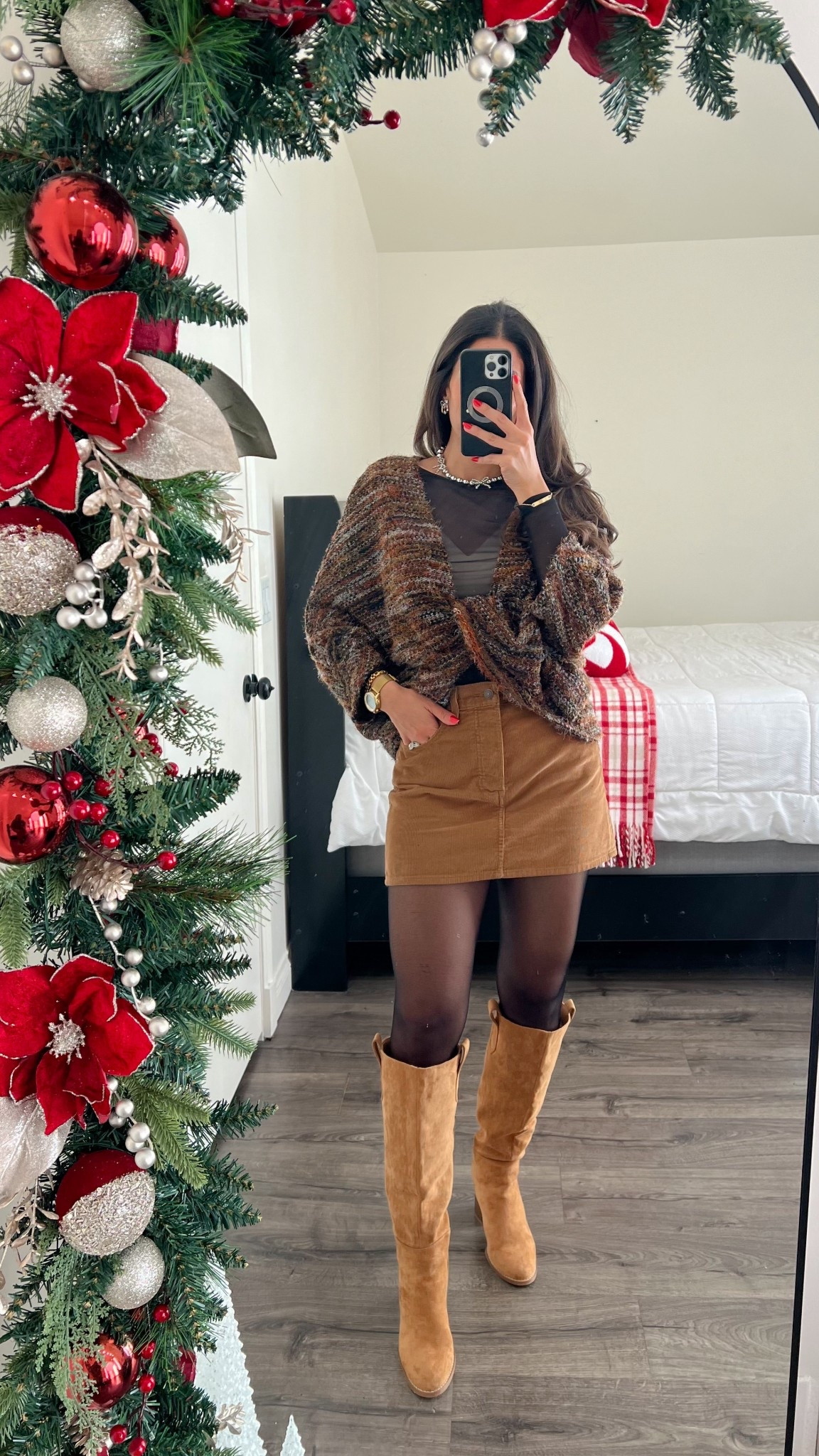 Obsessed with this look! Super cute for winter, you can add fleece tights 

#LTKSeasonal #LTKHoliday #LTKFindsUnder50