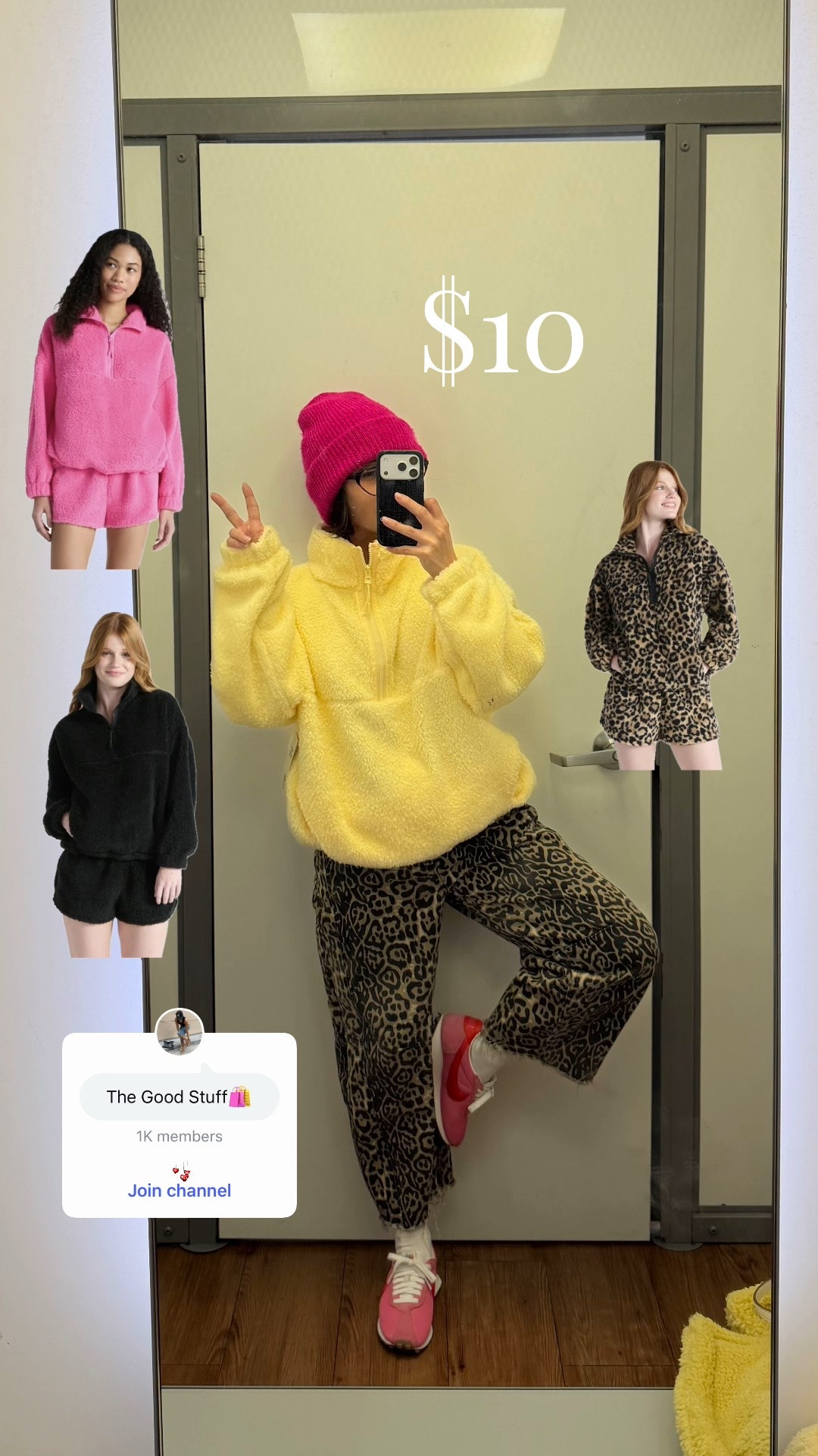 Can’t get over these $10 fleece pullovers! Sizes and colors are selling out. I own the leopard print and it’s so soft on the outside and on the inside! Definitely go 2-3 sizes for an oversized fit.

#LTKPetite #LTKGiftGuide #LTKFindsUnder50