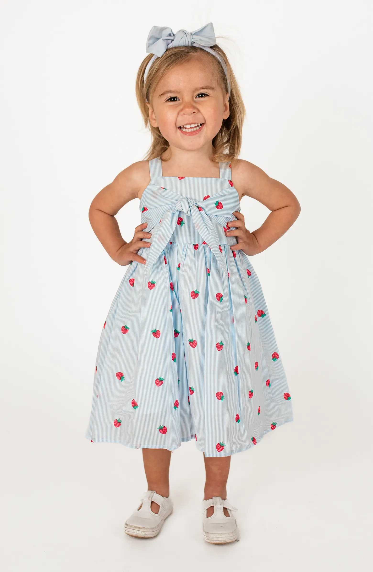 Popatu Kids' Strawberry Fit & Flare Dress | Nordstrom | Nordstrom
