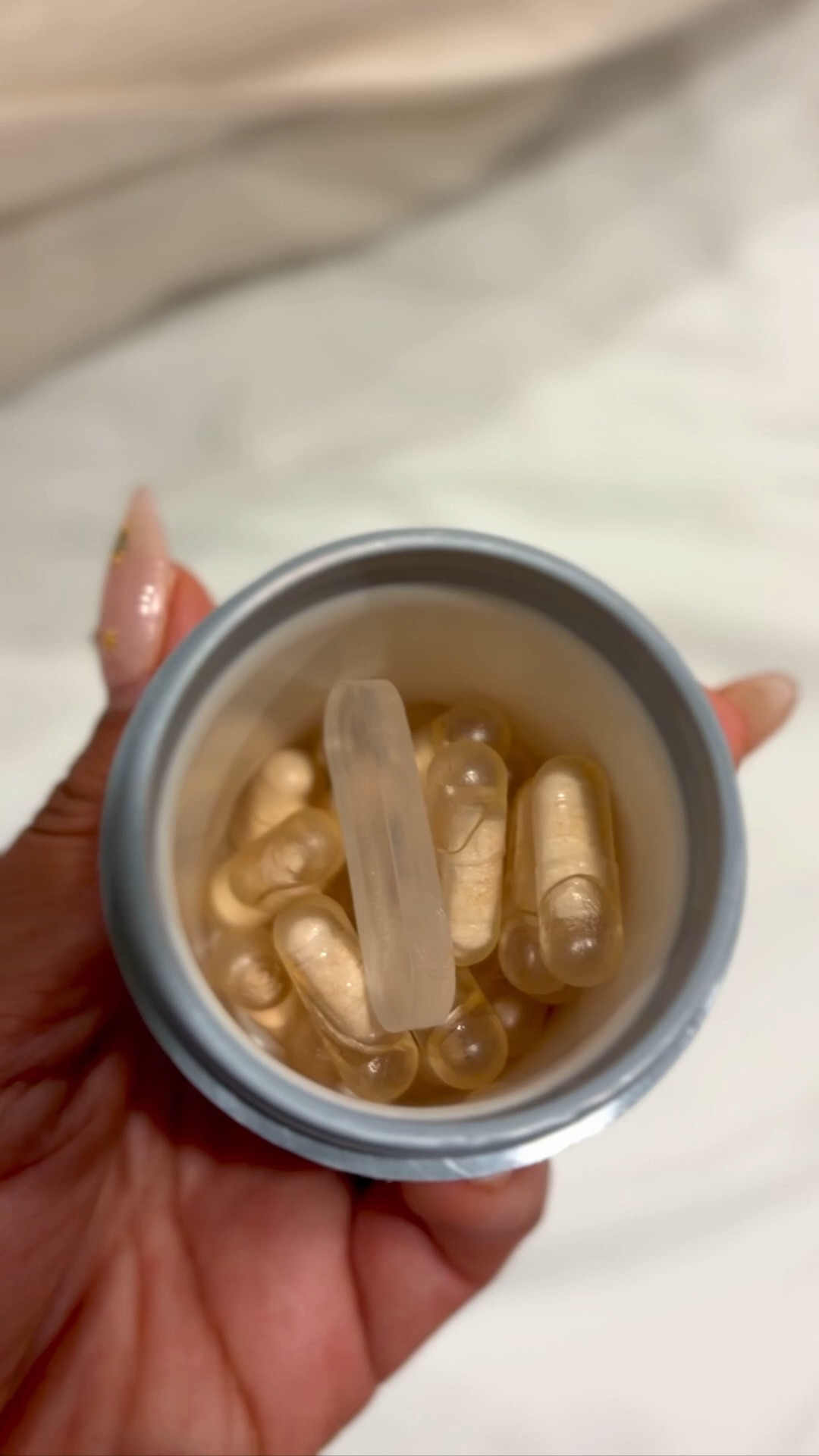 I’ve been getting a lot more intentional about gut health lately, and one thing my doctor recommended was rotating probiotics every few months instead of staying on the same one forever.

I’ve used Seed for a long time and still love it, but I’m currently trying Ritual’s Synbiotic+ and it’s been a really easy addition to my routine. So far, so good!

I’ll probably continue rotating between the two, but if you’ve been looking for a probiotic option, this is the one currently on my nightstand. 🤍

#LTKwellness #GutHealth #Probiotic #WellnessRoutine #Supplements

#LTKselfcare #LTKmomlife #LTKHome