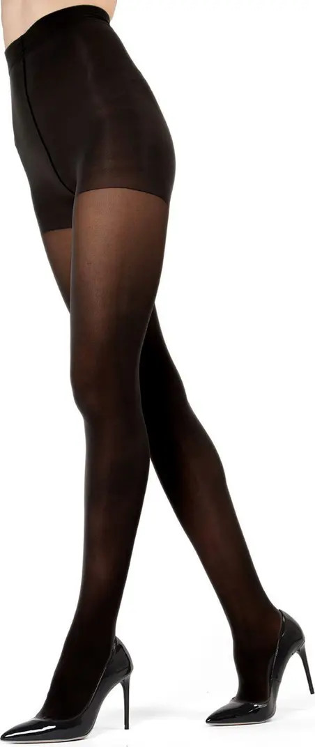 Perfectly Opaque Control Top Tights | Nordstrom