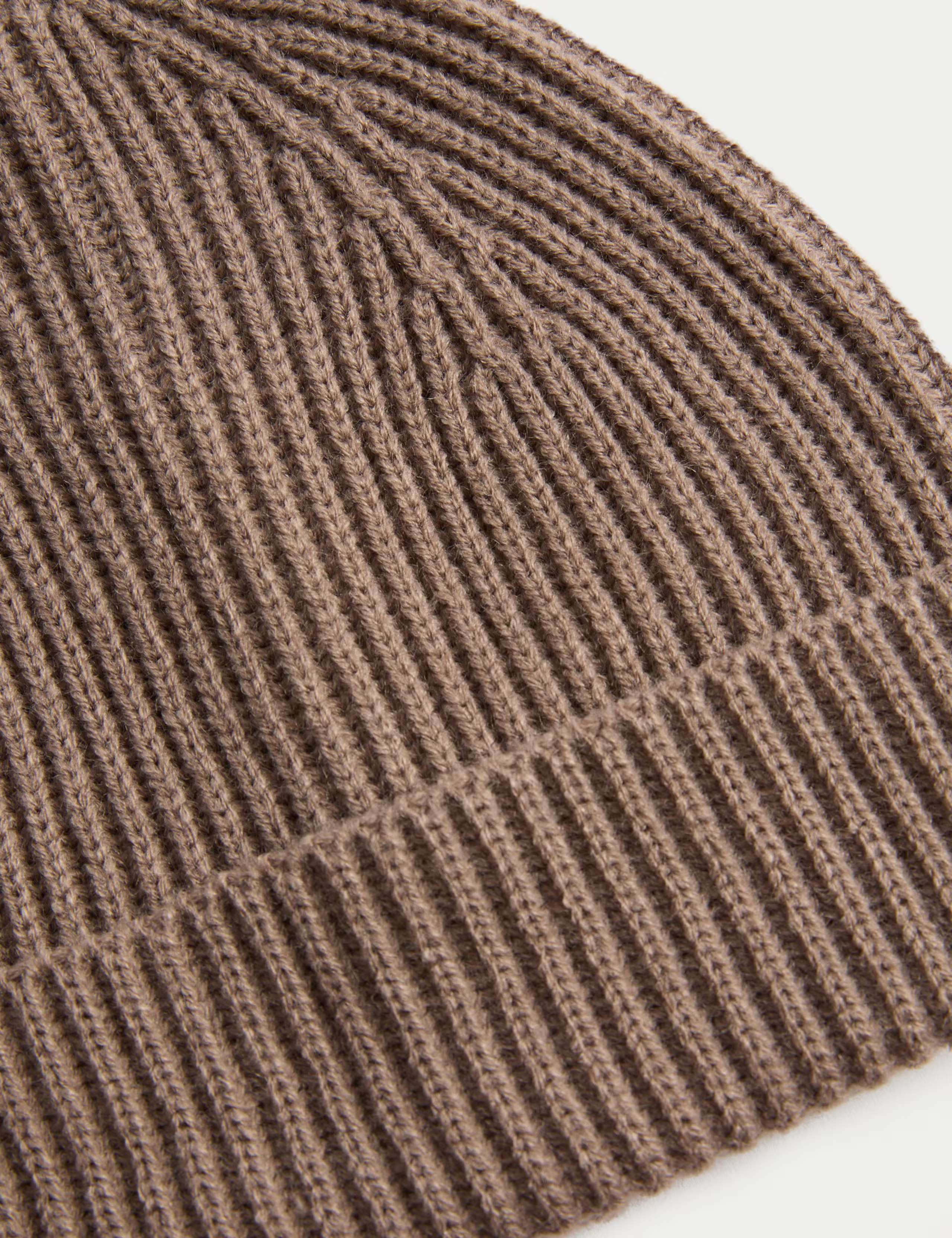 Ribbed Knitted Beanie Hat | Marks & Spencer (UK)