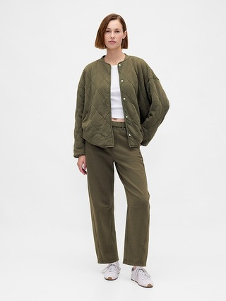 Heavyweight French Terry Barrel Sweatpants | Gap (US)