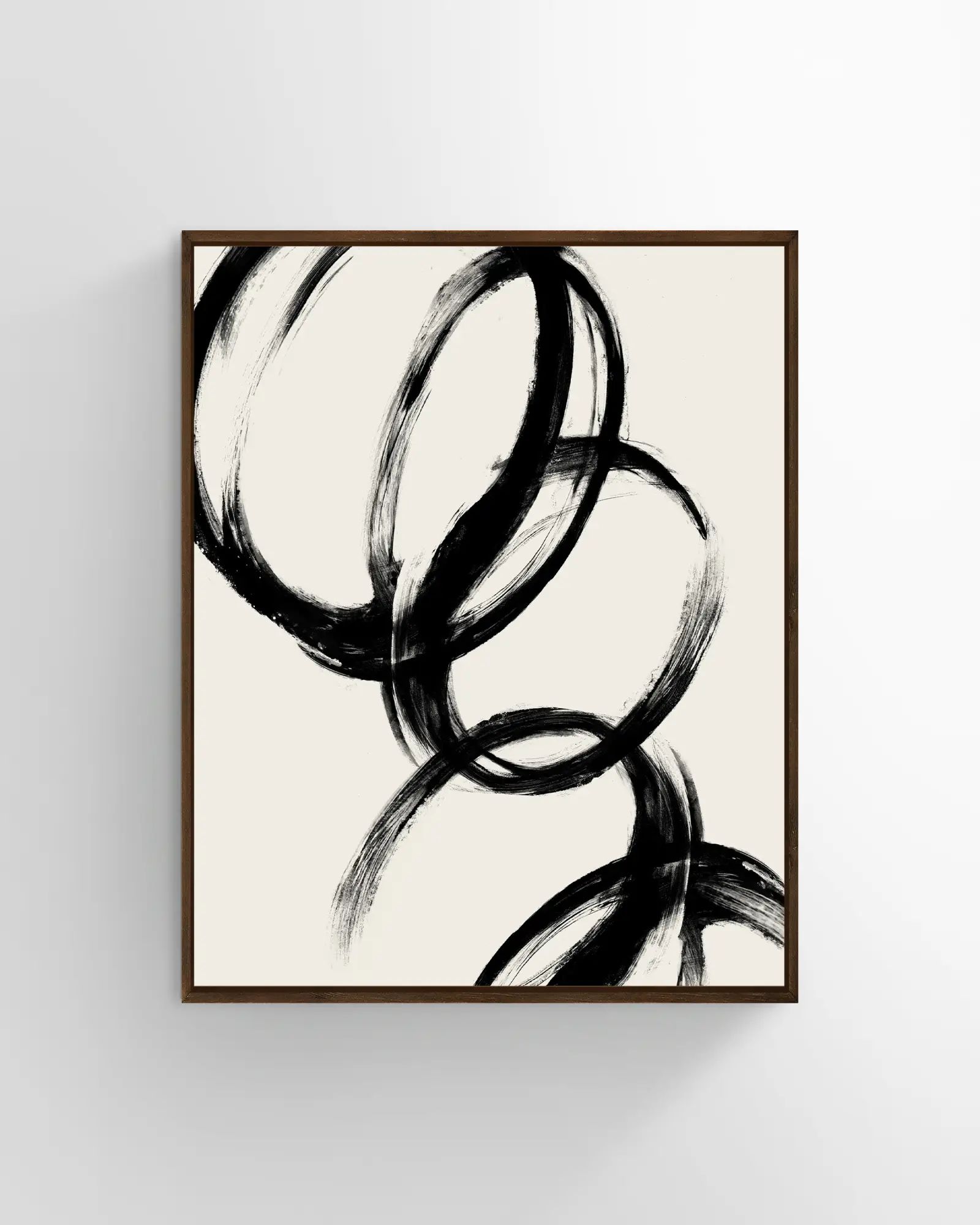 Aimi Abstract Framed Wall Art Printed Canvas | Quince
