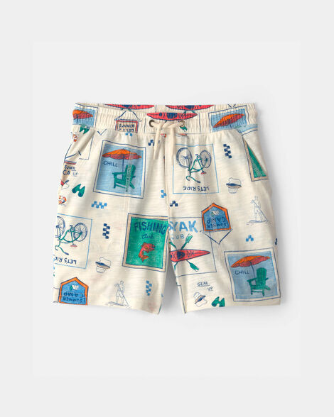 Boys Camp Shorts - Cream | Carter's Inc
