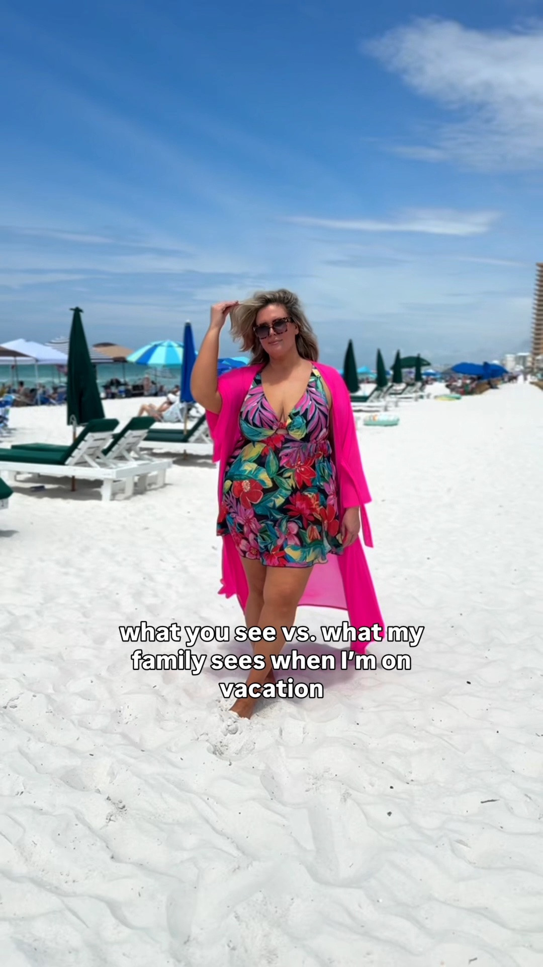 Swim dress is an 18/20!! Plus size, apron belly, swim dress, outfit inspo, summer fashion, mom life

#LTKSeasonal #LTKPlusSize #LTKTravel
