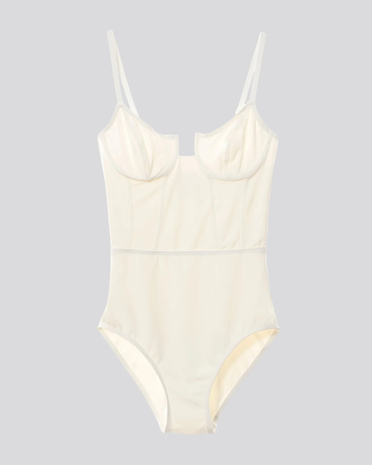 The Veronica One Piece in Cream | Solid & Striped