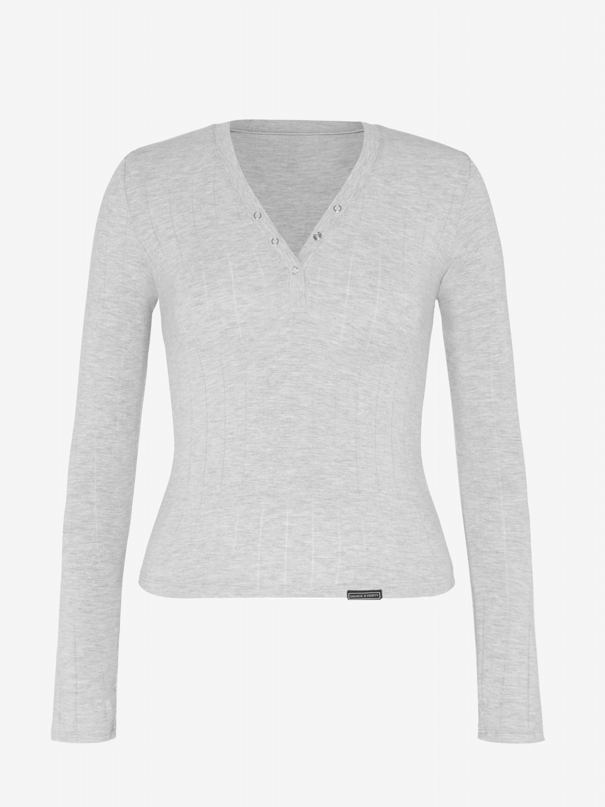 Sleek Stitch Modal Sleep Henley | Savage x Fenty - North America