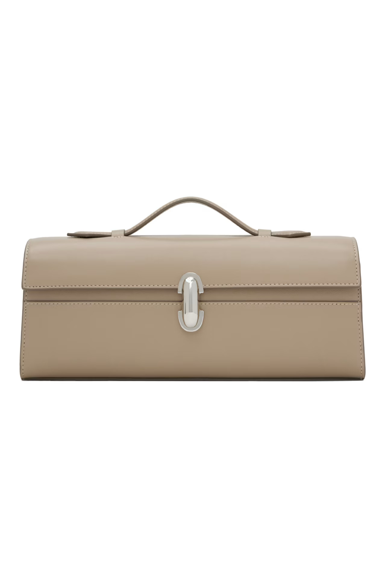 Taupe Slim Symmetry Pochette Bag | SSENSE