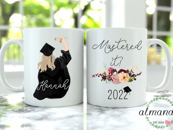 Custom Graduation Mug Personalized Graduation Gift College | Etsy | Etsy (US)