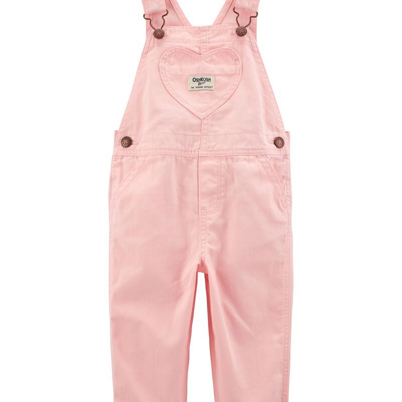 Toddler Heart Pocket Overalls | Carter's