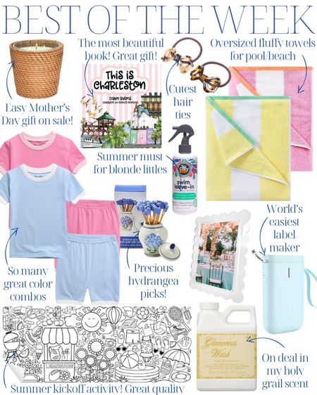 best of the week | summer | beach towels | pool | cotton pajamas | planters | scalloped baskets | Mother’s Day gift guide 

#LTKGiftGuide #LTKKids #LTKHome