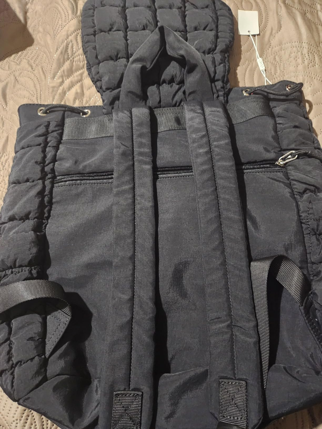 CLUCI Puffy Quilted Backpack Purse for Women, Casual Lightweight Daypack for Women Travel | Amazon (US)