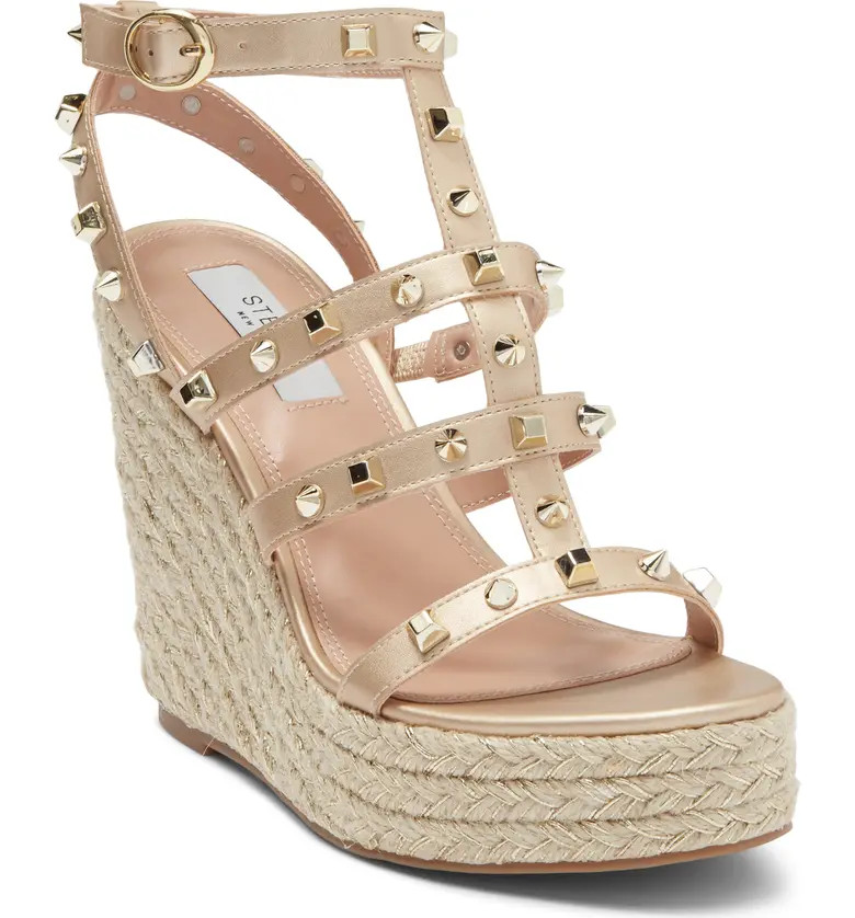 Scout Cage Studded Espadrille Wedge Sandal | Nordstrom Rack