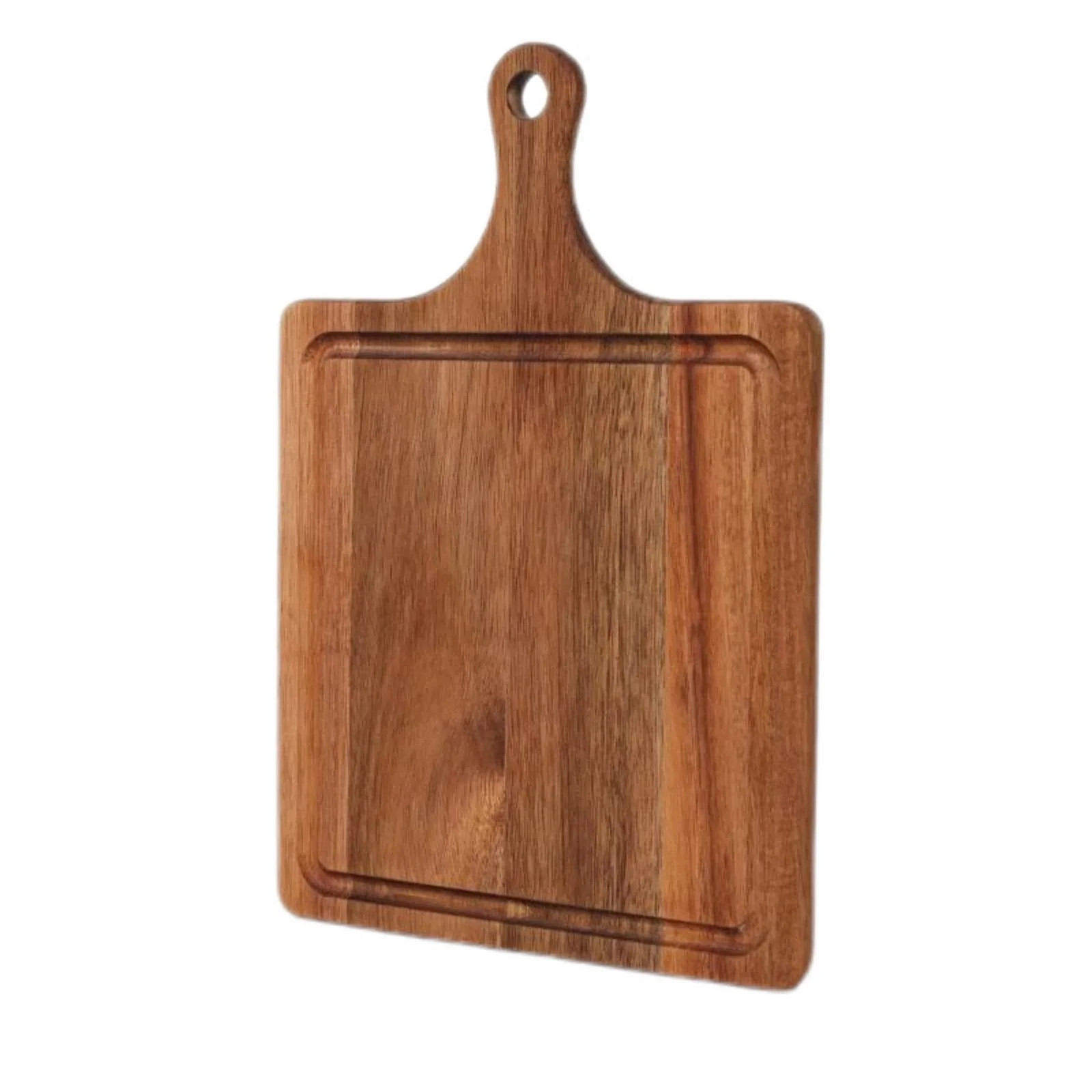 Solid Wood Cutting Board with Handle | Large Kitchen Chopping Board for Meat, Vegetables & Cheese... | Walmart (US)