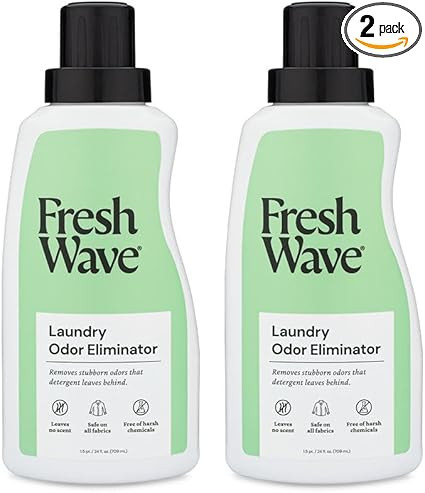 Fresh Wave Odor Removing Laundry Booster, 24 fl. Oz., Pack of 2 - Laundry Scent Booster, Safer Od... | Amazon (US)
