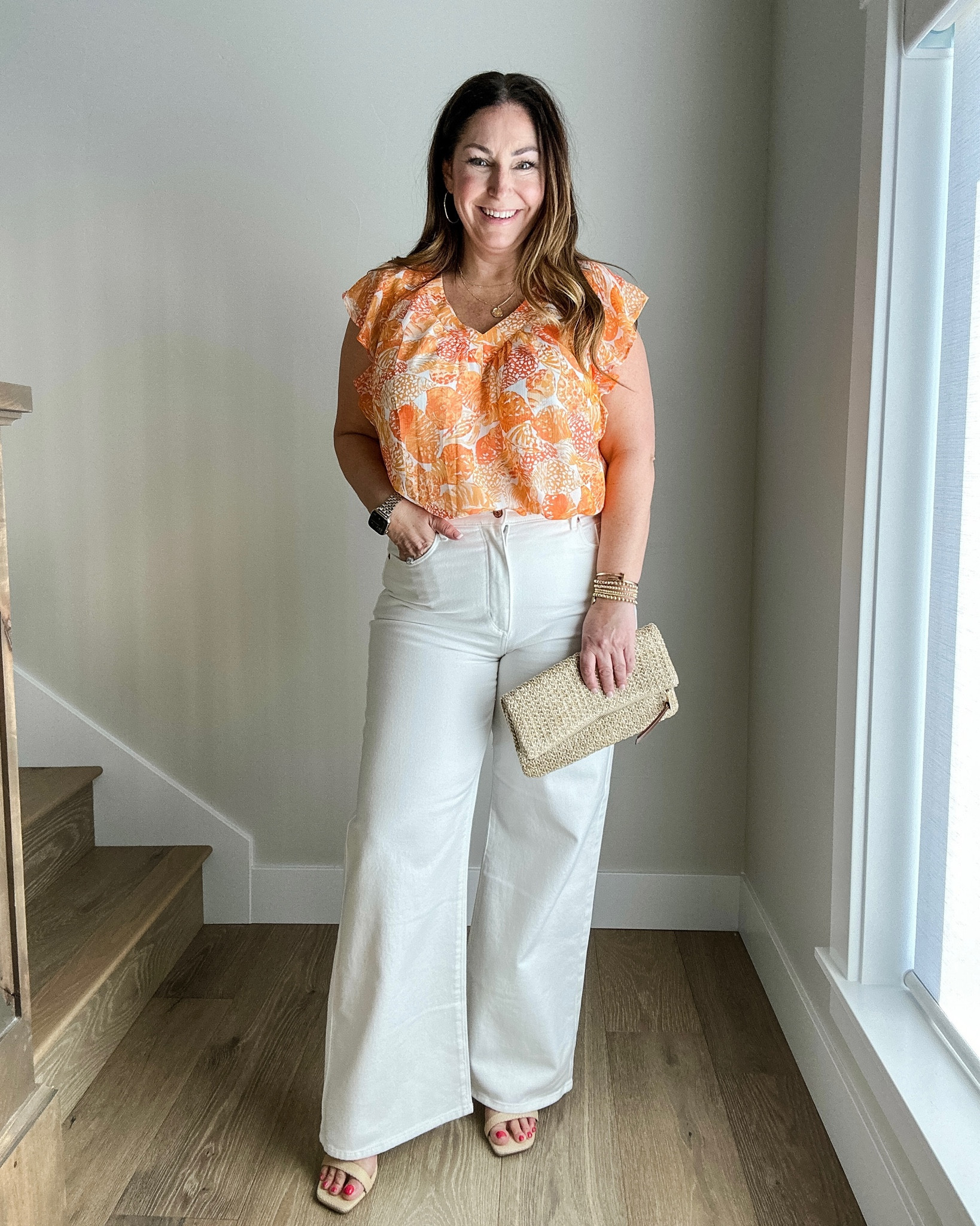 Midsize spring outfit

Fit tips: top tts, L // pants size up if in-between, 14

Spring  spring outfit  midsize  midsize fashion  spring fashion  floral blouse  midsize outfit  the recruiter mom  denim jeans  

#LTKmidsize #LTKstyletip 

#LTKSeasonal