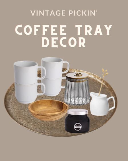 Coffee tray decor ideas! 

#LTKhome