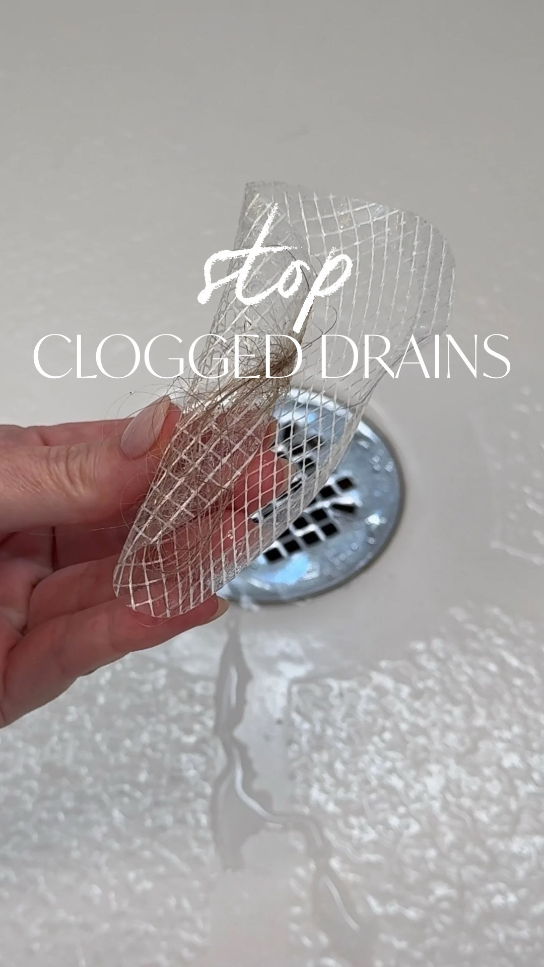 These disposable shower drain hair catcher mesh stickers keep drains clear without the need for manually cleaning out gunks of hair from the drain or using heavy chemicals to remove clogs.

The Strong waterproof adhesive lasts for 2-3 weeks and no slowdown in water flow


#LTKHome #LTKSeasonal #LTKFallSale