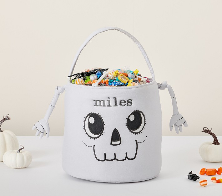 Skeleton Oversized Treat Bag | Pottery Barn Kids