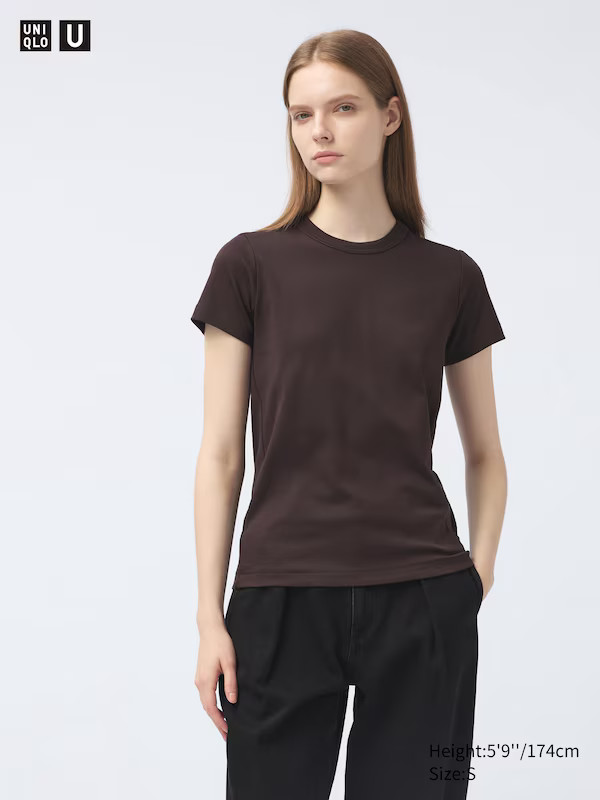 Crew Neck T-Shirt | UNIQLO (UK)