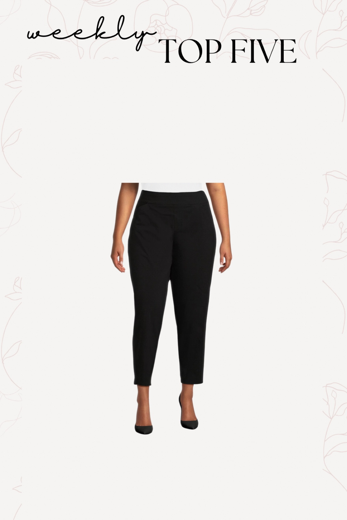 Another best seller this week! These Walmart slim dress pants are plus size perfect. I ordered a 3xp 

#LTKfindsunder50 #LTKworkwear #LTKplussize