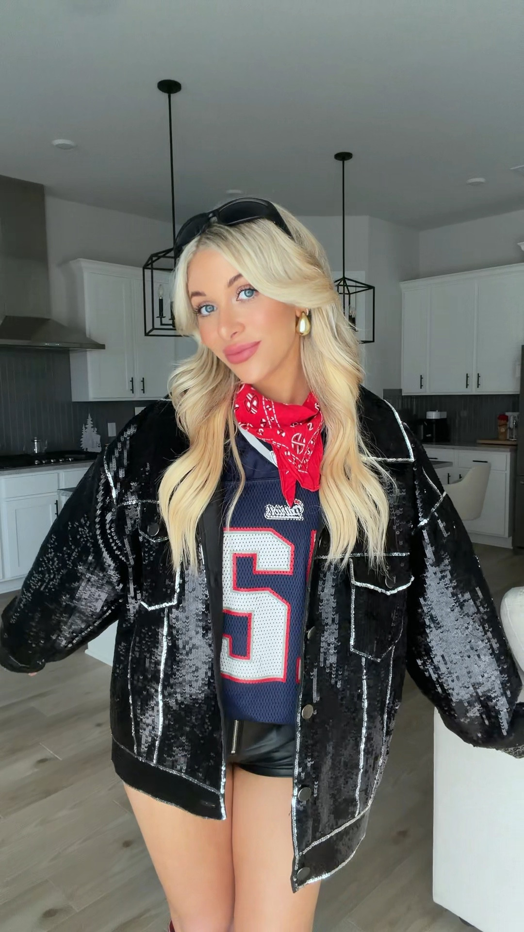 Super Bowl fit check ✔️

#LTKgrwm #LTKootd #LTKBeauty