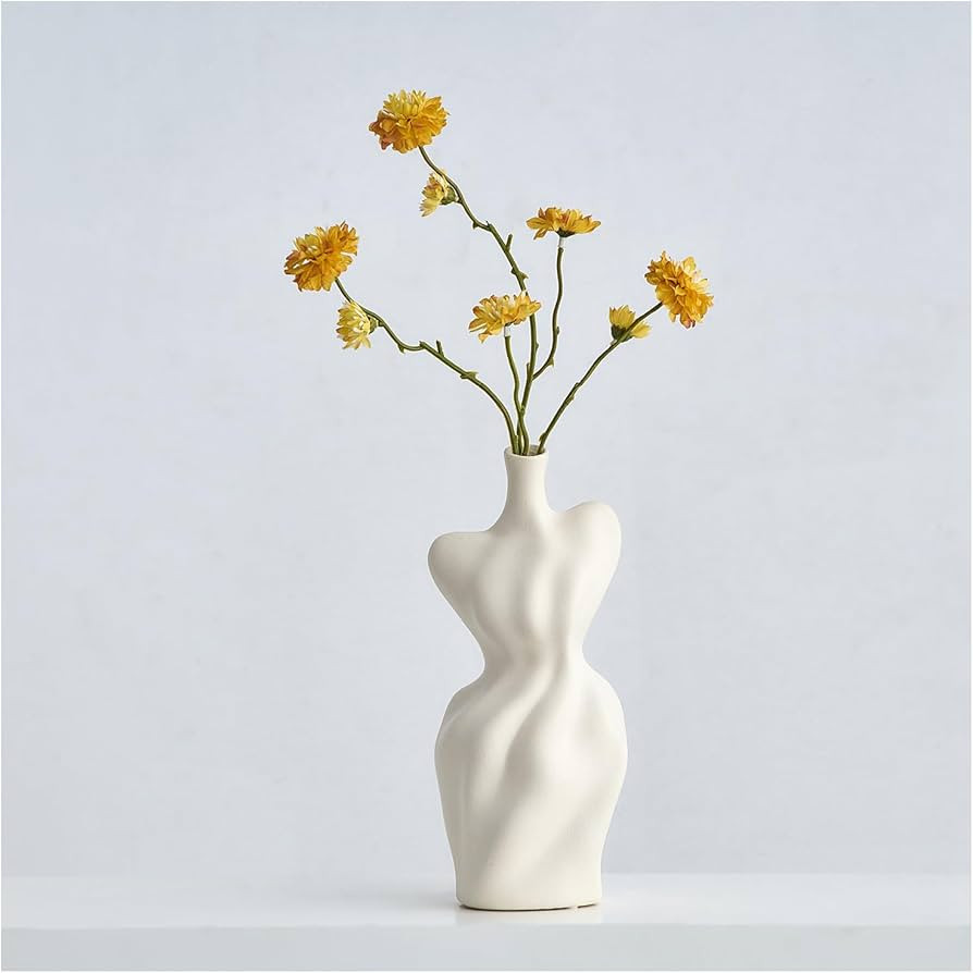 9.3'' Body Vase, Bust Statue, Moden Decor, Vases for Decor, Nordic Modern Boho ins Style Decorati... | Amazon (US)