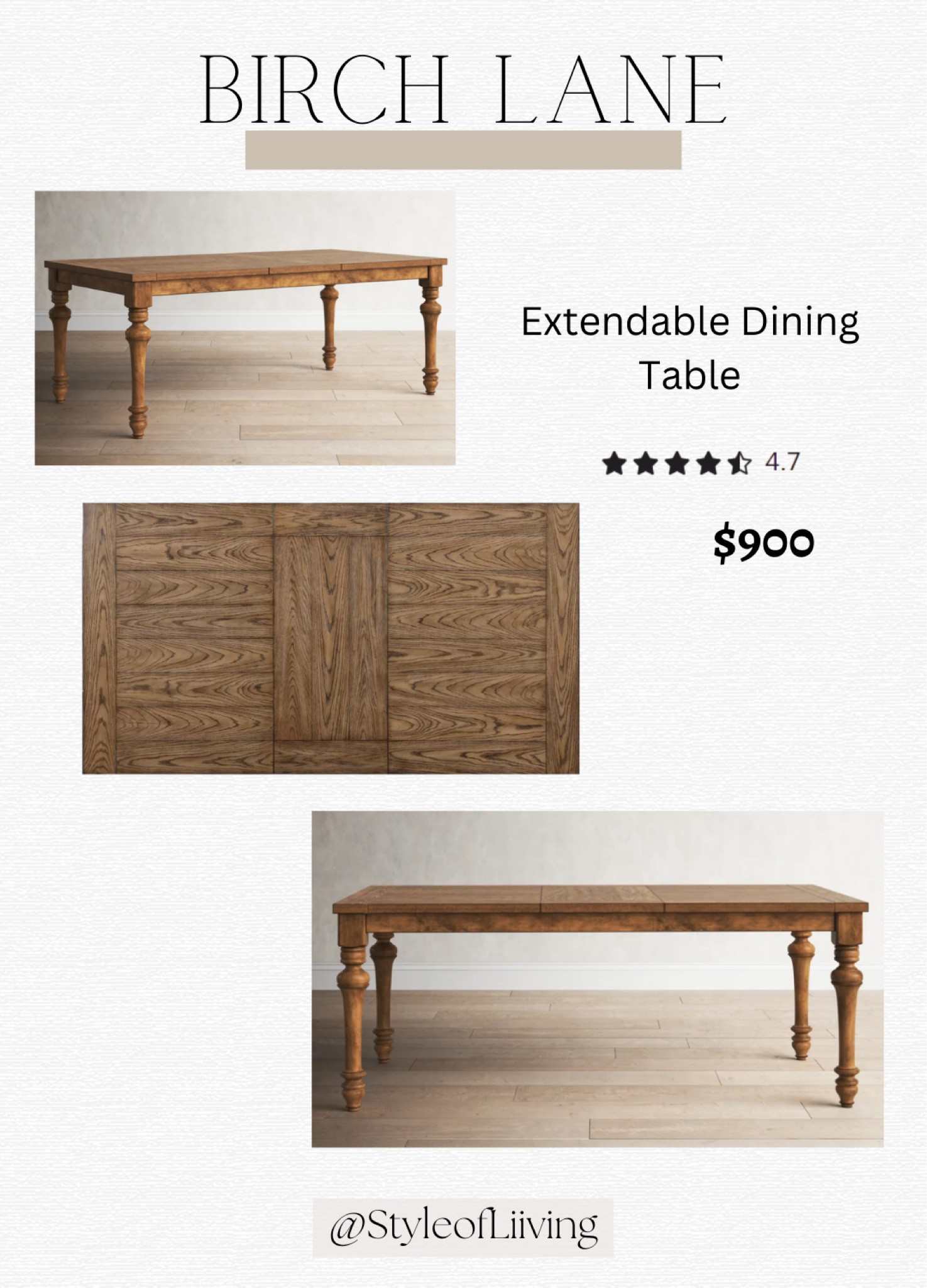 Birch lane deals dining room tables