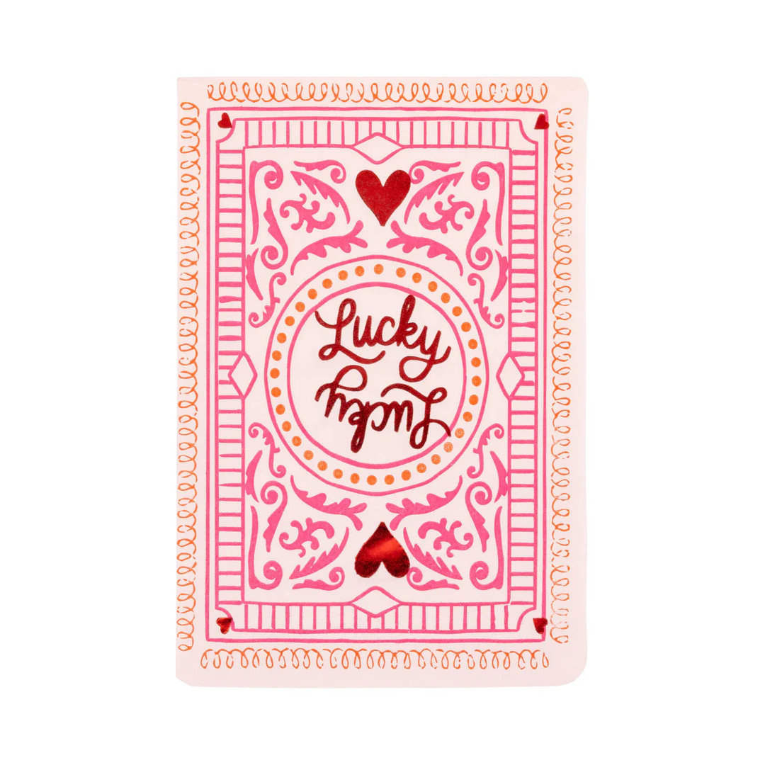 Lucky Card Dinner Napkin | My Mind's Eye