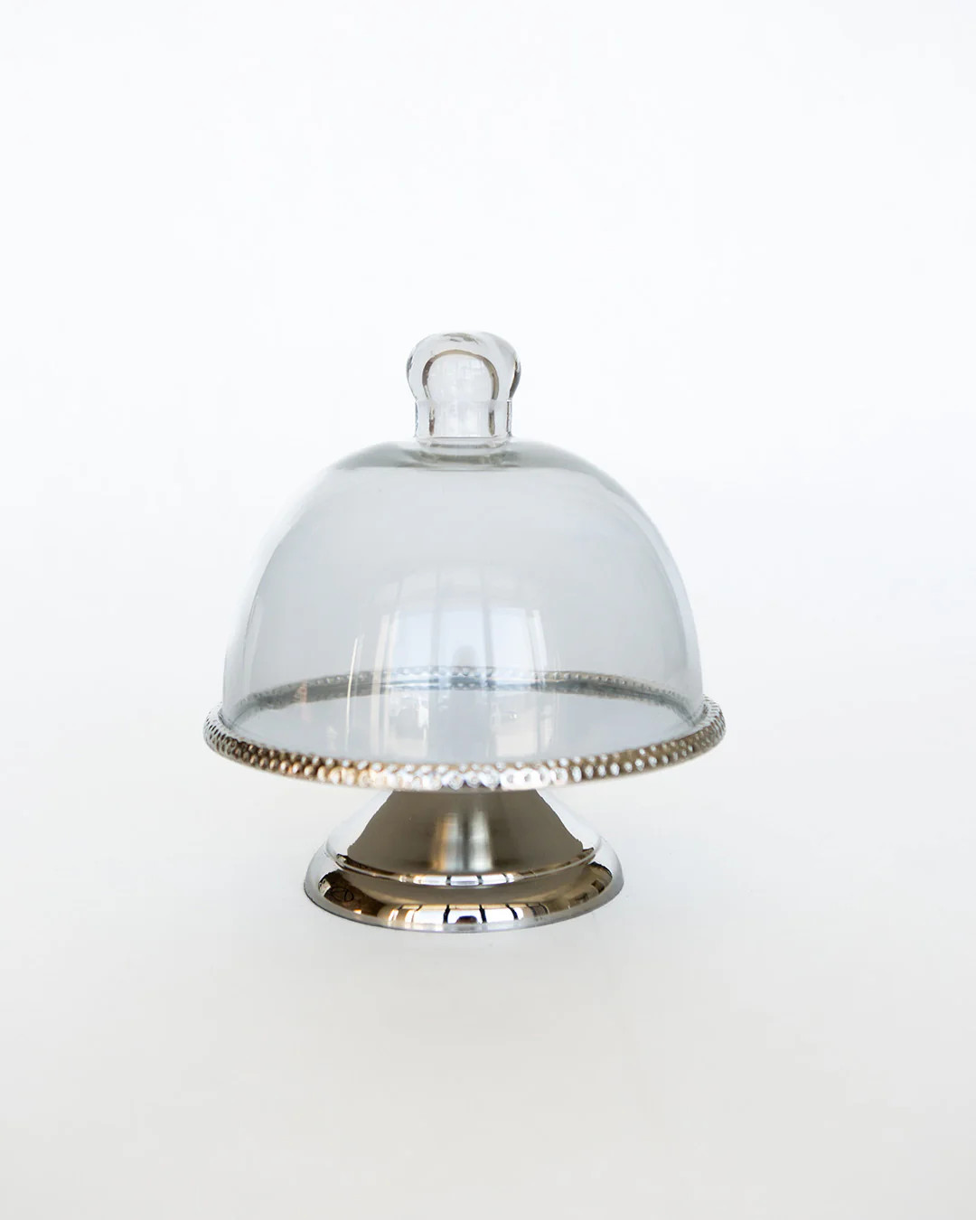 Holiday Beaded Cloche Stand | Elements by Remedy