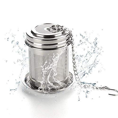 House Again Tea Ball Infuser & Cooking Infuser, Extra Fine Mesh Tea Infuser Threaded Connection, 18/ | Amazon (US)