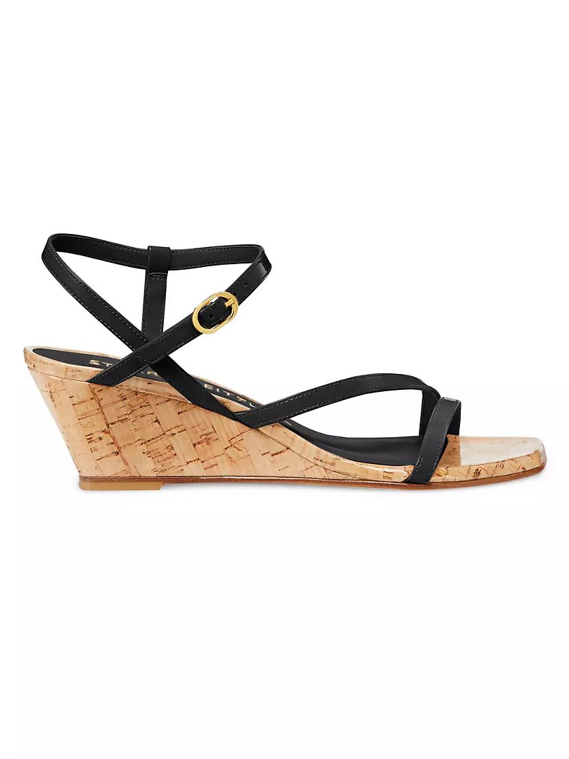Oasis 50MM Patent Leather Wedges | Saks Fifth Avenue
