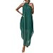Verdusa Women’s Formal Wedding Guest Dress Halter Flowy Chiffon Long Dress | Amazon (US)
