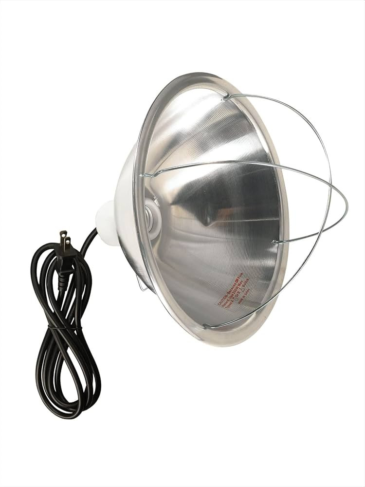 Woods 0165 Brooder Lamp with Bulb Guard;10.5 Inch Reflector and 6 Foot Cord (250 Watt; 18/2 SJTW)... | Amazon (US)