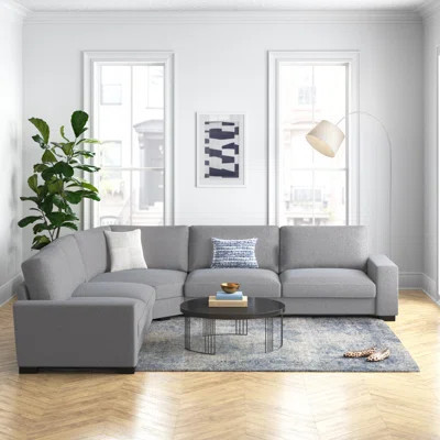 Michaella 127.9" Wide Modular Corner Sectional | Wayfair North America