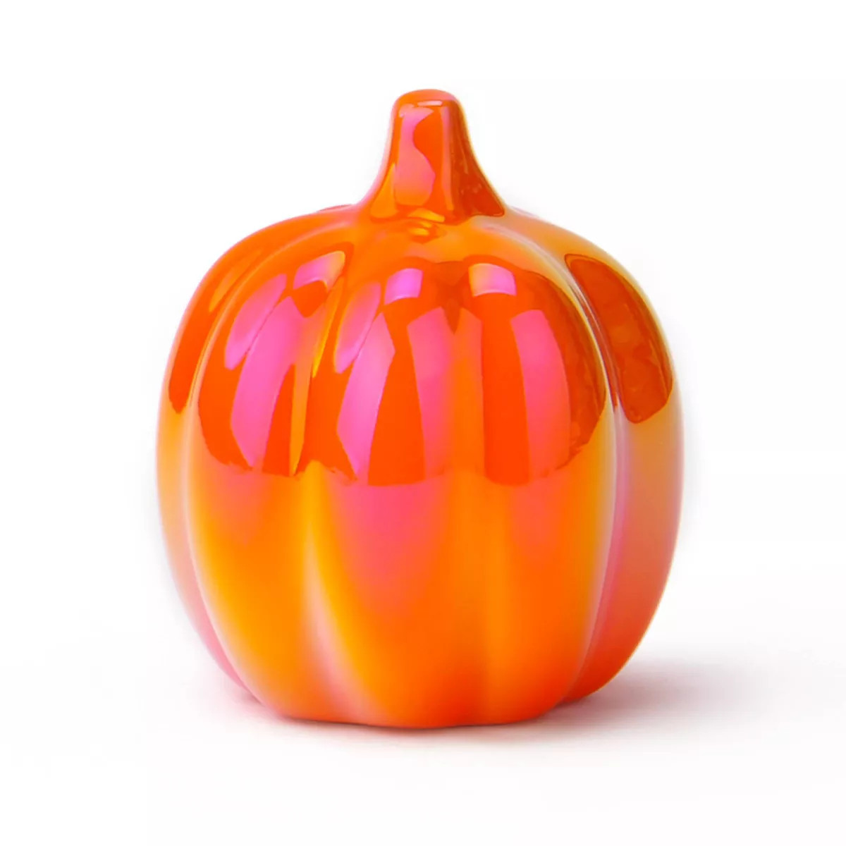 Tall Ceramic Iridescent Pumpkins Orange - Bullseye's Playground™ | Target