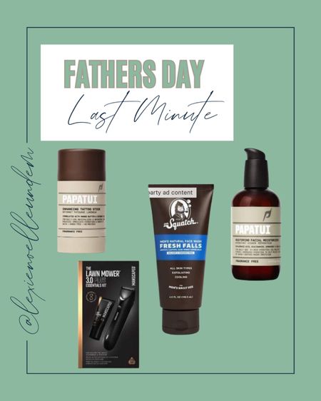 Grab these last minute Father’s Day gifts for the man who likes to take care of their skin! 

Father’s Day gift guide 
Gifts for him
Gifts for dad 
Skin care for men 

#LTKMens #LTKGiftGuide #LTKFindsUnder50