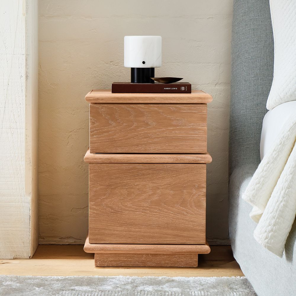 Aggie Cerused Mini Nightstand (16") | West Elm (US)
