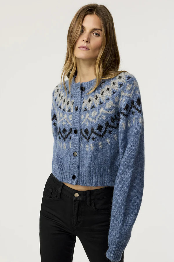 Robin Fair Isle Cashmere Cardigan | Toccin