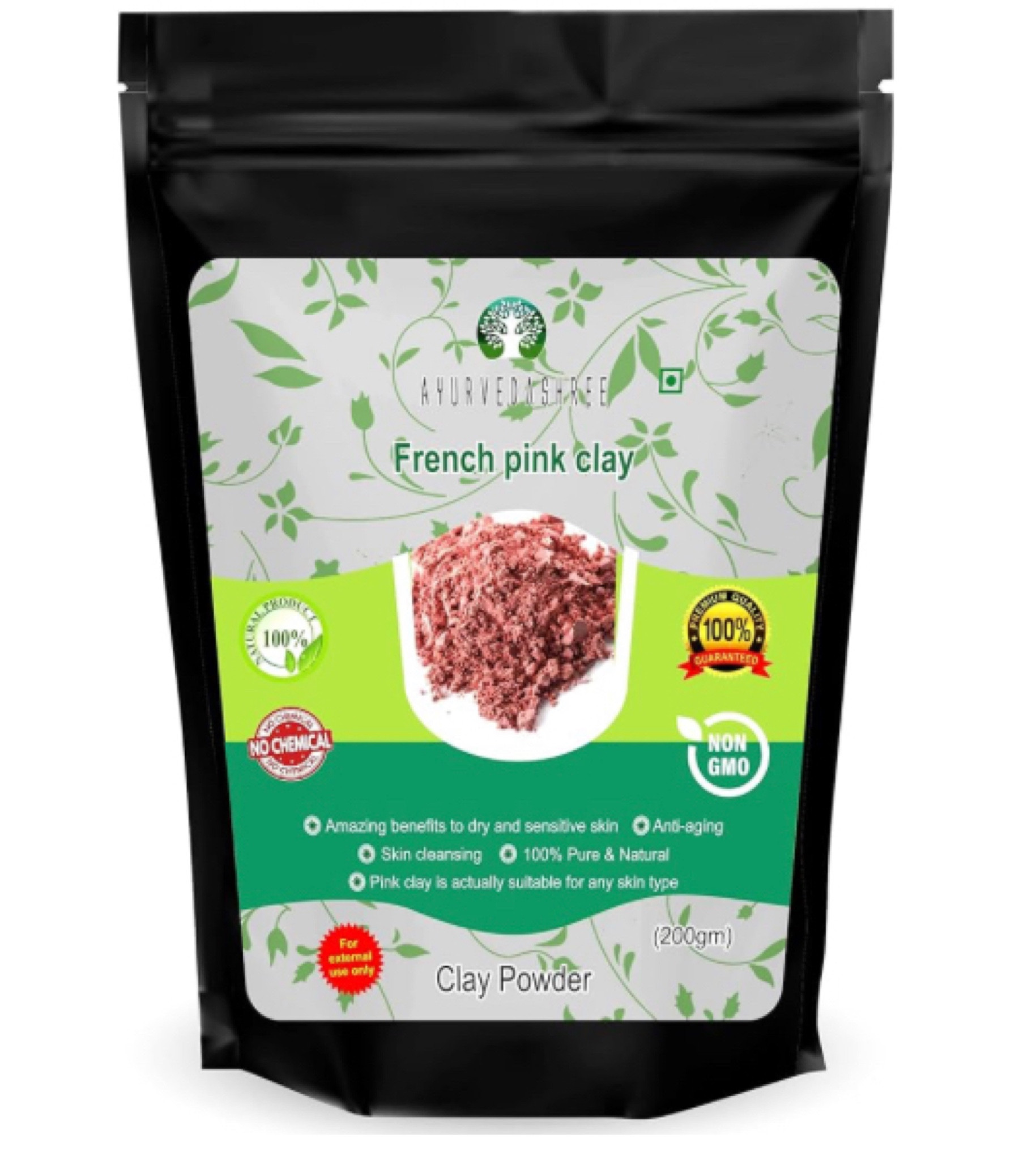AYURVEDASHREE French Pink Clay Powder, 200 Gm, Montmorillonite Pink Clay, Mild Hydrating Clay, Suitable for Sensitive, Matured & Acne-Prone Skin, Face Mask

#LTKGiftGuide #LTKfindsunder50 #LTKbeauty